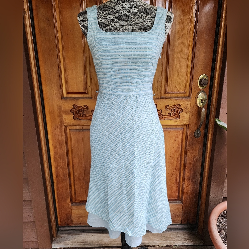 Linen Ann Taylor LOFT Dress